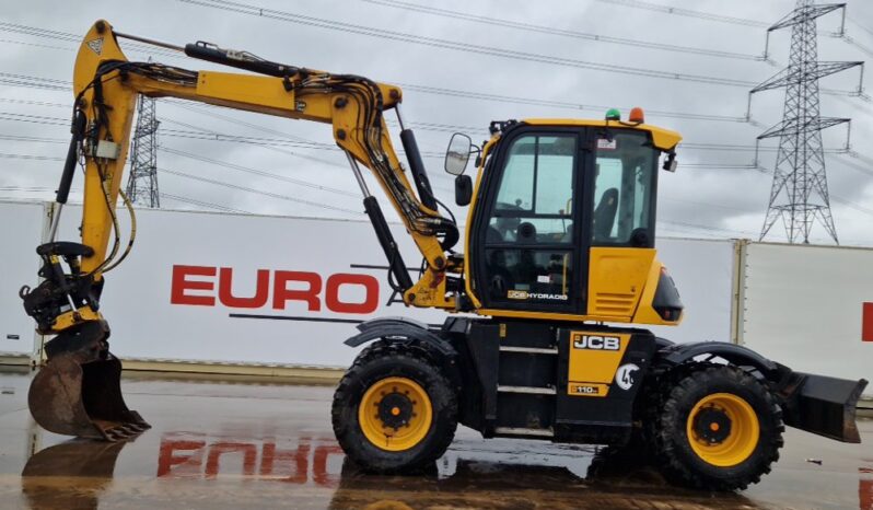 2019 JCB Hydradig 110WT Wheeled Excavators For Auction: Leeds – 23rd, 24th, 25th, 26th October @ 08:00am full