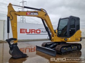 2023 XCMG XE60DA 6 Ton+ Excavators For Auction: Leeds – 23rd, 24th, 25th, 26th October @ 08:00am