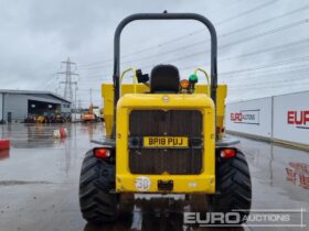 2018 Wacker Neuson DW90 Site Dumpers For Auction: Leeds – 23rd, 24th, 25th, 26th October @ 08:00am full