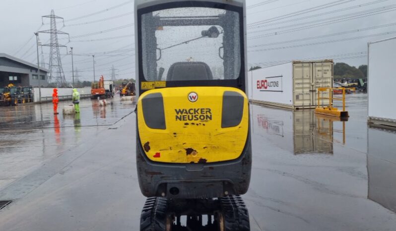 2016 Wacker Neuson ET18 Mini Excavators For Auction: Leeds – 23rd, 24th, 25th, 26th October @ 08:00am full