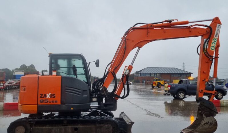 2015 Hitachi ZX85USB-5A 6 Ton+ Excavators For Auction: Leeds – 23rd, 24th, 25th, 26th October @ 08:00am full