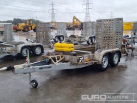 2022 ATE 2.7 Ton Twin Axle Plant Trailer, Ramp Plant Trailers For Auction: Leeds – 23rd, 24th, 25th, 26th October @ 08:00am