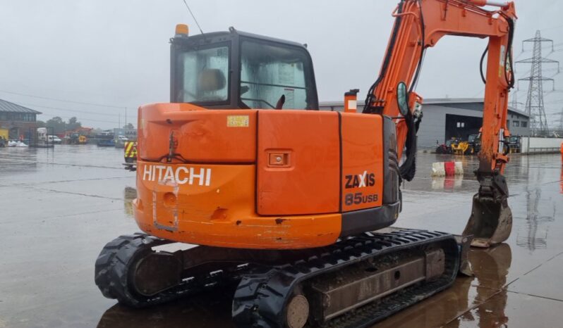 2015 Hitachi ZX85USB-5A 6 Ton+ Excavators For Auction: Leeds – 23rd, 24th, 25th, 26th October @ 08:00am full