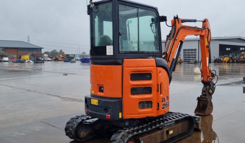 2016 Hitachi ZX26U-5A CLR Mini Excavators For Auction: Leeds – 23rd, 24th, 25th, 26th October @ 08:00am full