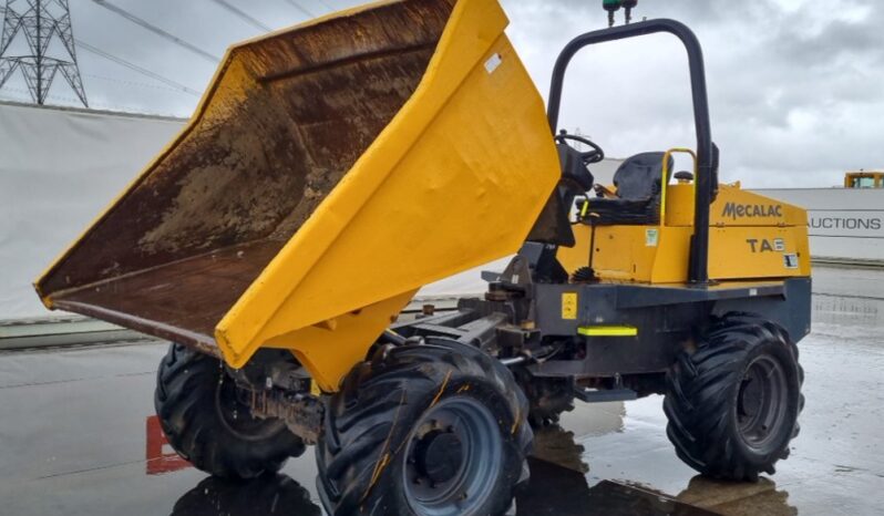 2019 Mecalac TA6 Site Dumpers For Auction: Leeds – 23rd, 24th, 25th, 26th October @ 08:00am full