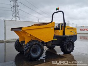 2019 Mecalac TA6 Site Dumpers For Auction: Leeds – 23rd, 24th, 25th, 26th October @ 08:00am