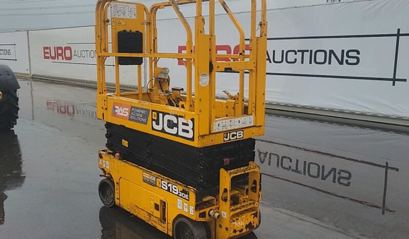 2019 JCB S1930E Manlifts For Auction: Leeds – 23rd, 24th, 25th, 26th October @ 08:00am full