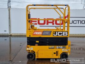 2019 JCB S1930E Manlifts For Auction: Leeds – 23rd, 24th, 25th, 26th October @ 08:00am full