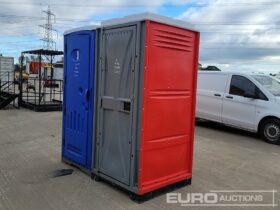 Armad Portable Site Toilet (2 of) (Cannot Be Reconsigned) Containers For Auction: Leeds – 23rd, 24th, 25th, 26th October @ 08:00am