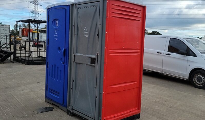 Armad Portable Site Toilet (2 of) (Cannot Be Reconsigned) Containers For Auction: Leeds – 23rd, 24th, 25th, 26th October @ 08:00am