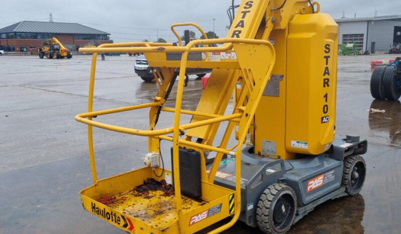 2020 Haulotte Star 10 Manlifts For Auction: Leeds – 23rd, 24th, 25th, 26th October @ 08:00am