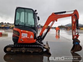 2018 Kubota U27-4 Mini Excavators For Auction: Leeds – 23rd, 24th, 25th, 26th October @ 08:00am full