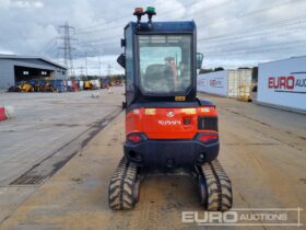 2018 Kubota U27-4 Mini Excavators For Auction: Leeds – 23rd, 24th, 25th, 26th October @ 08:00am full