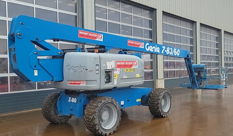 2017 Genie Z80/60 Manlifts For Auction: Leeds – 23rd, 24th, 25th, 26th October @ 08:00am full