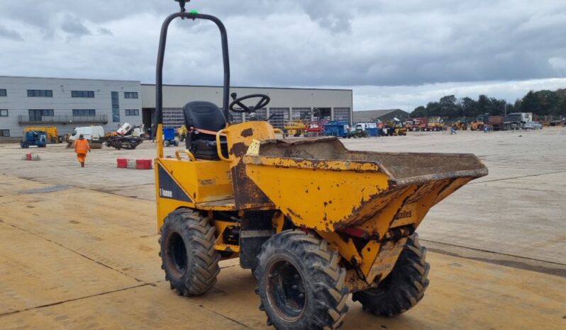 2016 Thwaites 1 Ton Site Dumpers For Auction: Leeds – 23rd, 24th, 25th, 26th October @ 08:00am full