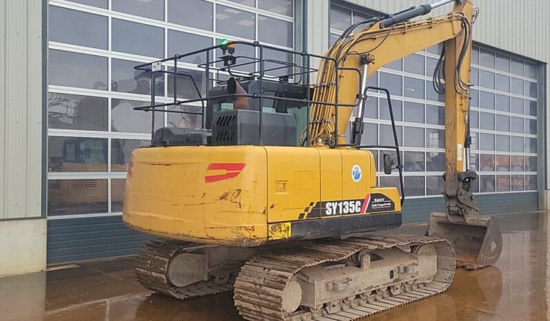 2018 Sany SY135C 10 Ton+ Excavators For Auction: Leeds – 23rd, 24th, 25th, 26th October @ 08:00am full