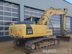 Komatsu PC210LC-8 20 Ton+ Excavators For Auction: Leeds – 23rd, 24th, 25th, 26th October @ 08:00am full