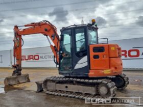 2018 Hitachi ZX85USB-5A 6 Ton+ Excavators For Auction: Leeds – 23rd, 24th, 25th, 26th October @ 08:00am full