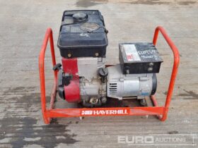 Haverhill Petrol Generator, Briggs & Stratton Engine Generators For Auction: Leeds – 23rd, 24th, 25th, 26th October @ 08:00am full