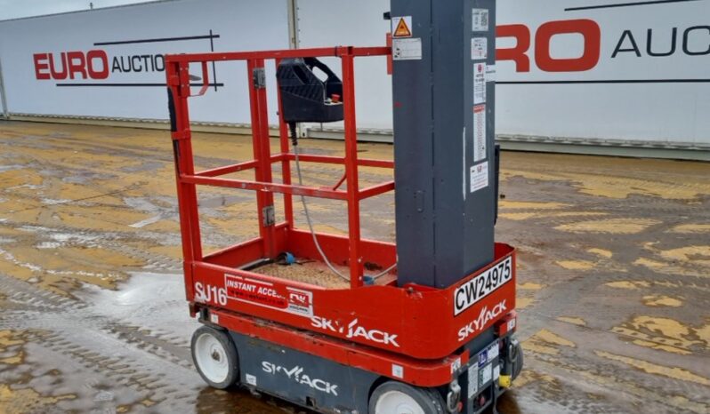 2020 SkyJack SJ16 Manlifts For Auction: Leeds – 23rd, 24th, 25th, 26th October @ 08:00am full