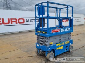 2018 Genie GS1932 Manlifts For Auction: Leeds – 23rd, 24th, 25th, 26th October @ 08:00am