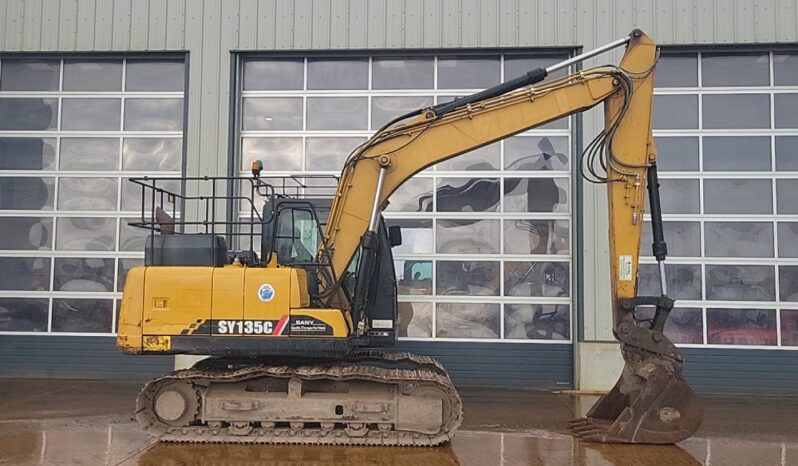 2018 Sany SY135C 10 Ton+ Excavators For Auction: Leeds – 23rd, 24th, 25th, 26th October @ 08:00am full