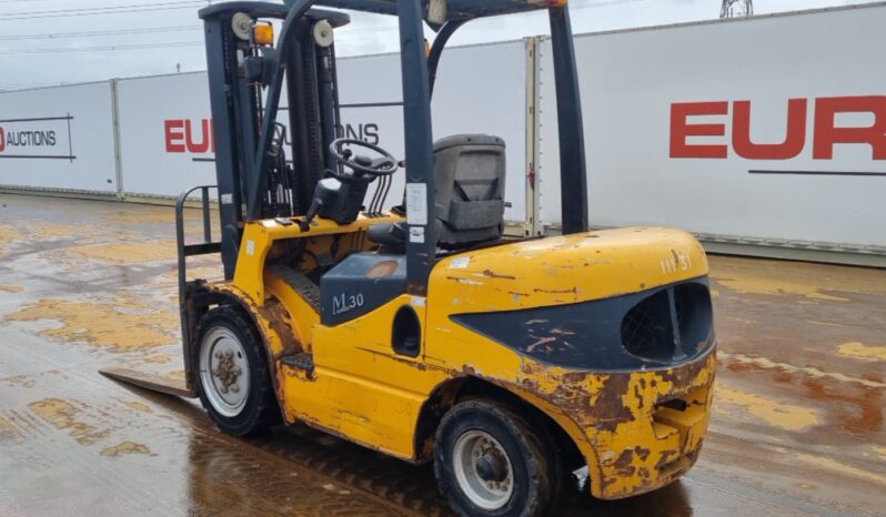 Zhe Jiang FD30T Forklifts For Auction: Leeds – 23rd, 24th, 25th, 26th October @ 08:00am full