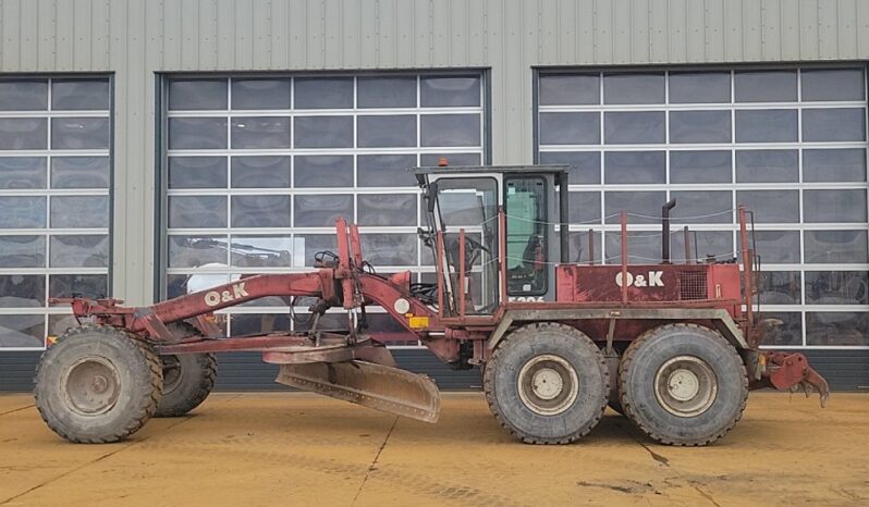 O & K F206 Motor Graders For Auction: Leeds – 23rd, 24th, 25th, 26th October @ 08:00am full