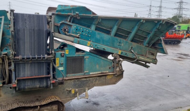 2014 Powerscreen Warrior 1400X Screeners For Auction: Leeds – 23rd, 24th, 25th, 26th October @ 08:00am full