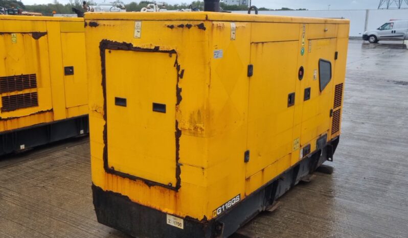 2017 JCB G116QS Generators For Auction: Leeds – 23rd, 24th, 25th, 26th October @ 08:00am full