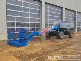 2018 Genie S65 Manlifts For Auction: Leeds – 23rd, 24th, 25th, 26th October @ 08:00am