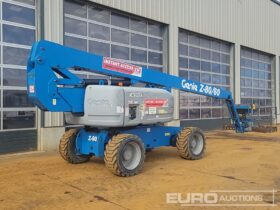 2018 Genie Z80/60 Manlifts For Auction: Leeds – 23rd, 24th, 25th, 26th October @ 08:00am full