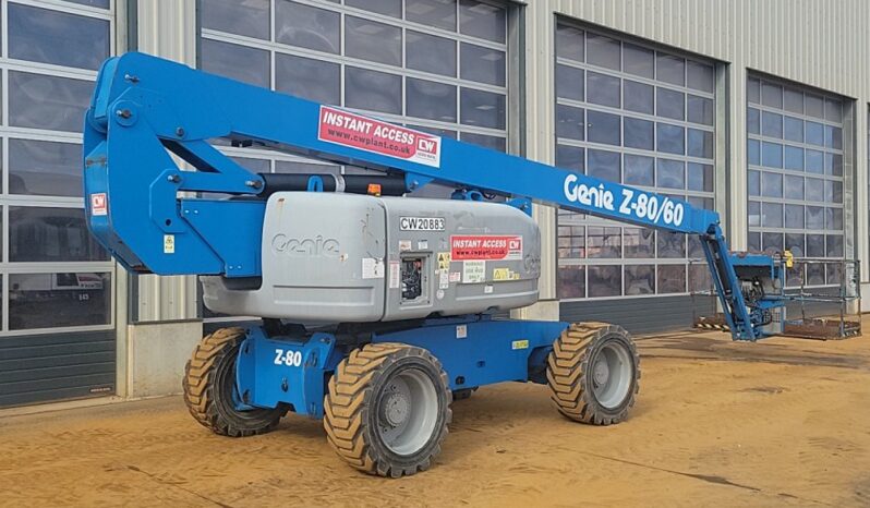 2018 Genie Z80/60 Manlifts For Auction: Leeds – 23rd, 24th, 25th, 26th October @ 08:00am full