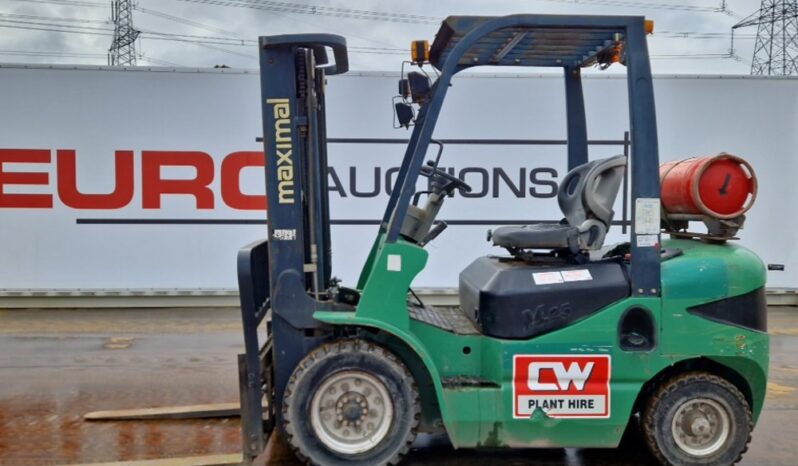 Zhe Jiang FL25T Forklifts For Auction: Leeds – 23rd, 24th, 25th, 26th October @ 08:00am full