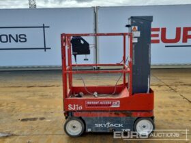 2020 SkyJack SJ16 Manlifts For Auction: Leeds – 23rd, 24th, 25th, 26th October @ 08:00am full