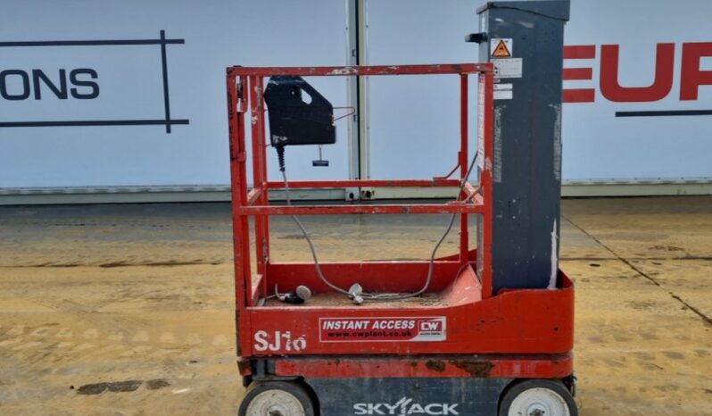 2020 SkyJack SJ16 Manlifts For Auction: Leeds – 23rd, 24th, 25th, 26th October @ 08:00am full