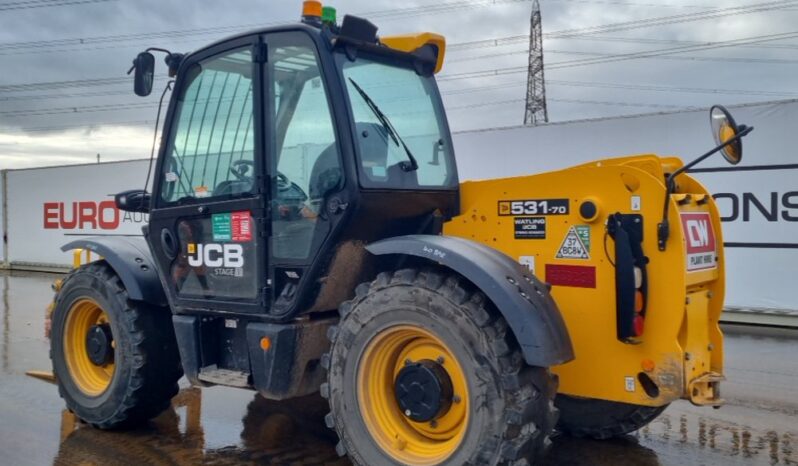 2021 JCB 531-70 Telehandlers For Auction: Leeds – 23rd, 24th, 25th, 26th October @ 08:00am full