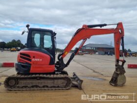 2017 Kubota U55-4 Mini Excavators For Auction: Leeds – 23rd, 24th, 25th, 26th October @ 08:00am full