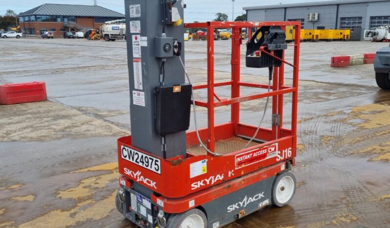 2020 SkyJack SJ16 Manlifts For Auction: Leeds – 23rd, 24th, 25th, 26th October @ 08:00am full