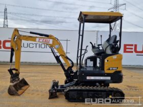 2023 Sany SY16C Mini Excavators For Auction: Leeds – 23rd, 24th, 25th, 26th October @ 08:00am full