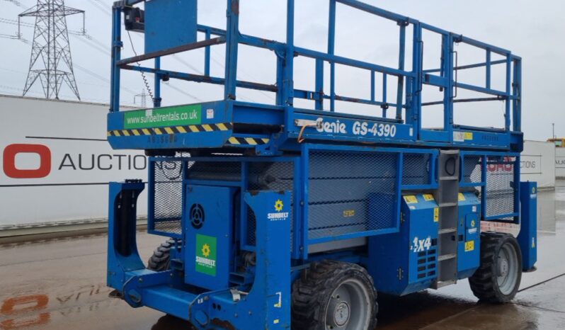 2014 Genie GS4390 Manlifts For Auction: Leeds – 23rd, 24th, 25th, 26th October @ 08:00am