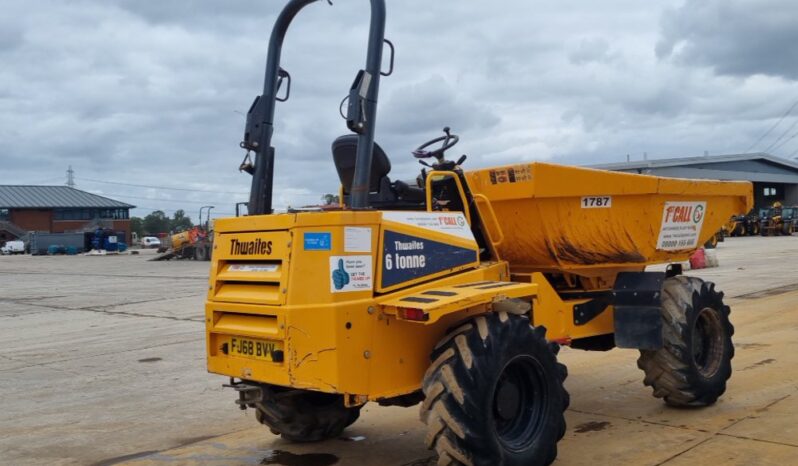 2018 Thwaites 6 Ton Site Dumpers For Auction: Leeds – 23rd, 24th, 25th, 26th October @ 08:00am full