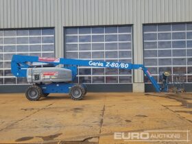 2018 Genie Z80/60 Manlifts For Auction: Leeds – 23rd, 24th, 25th, 26th October @ 08:00am full