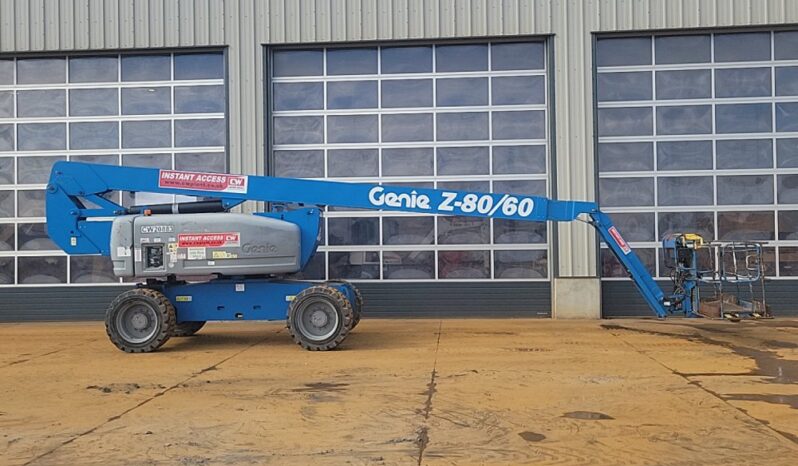 2018 Genie Z80/60 Manlifts For Auction: Leeds – 23rd, 24th, 25th, 26th October @ 08:00am full