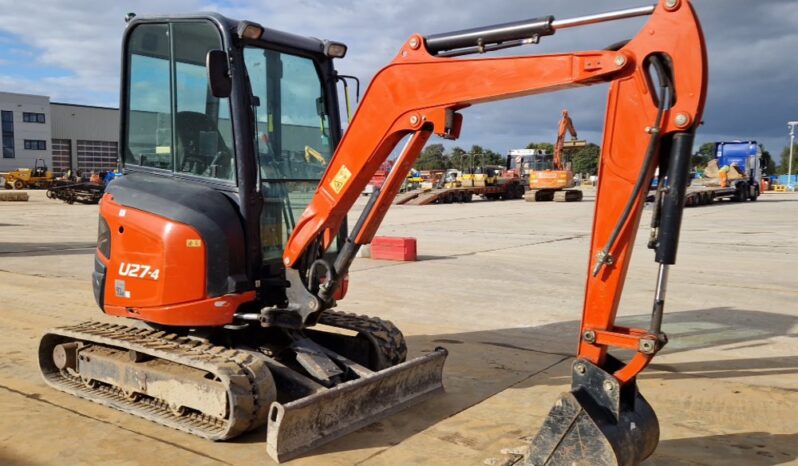 2018 Kubota U27-4 Mini Excavators For Auction: Leeds – 23rd, 24th, 25th, 26th October @ 08:00am full