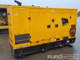 2017 JCB G116QS Generators For Auction: Leeds – 23rd, 24th, 25th, 26th October @ 08:00am full