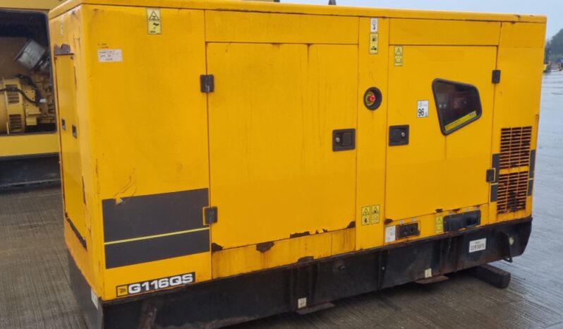 2017 JCB G116QS Generators For Auction: Leeds – 23rd, 24th, 25th, 26th October @ 08:00am full