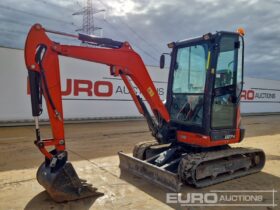 2018 Kubota U27-4 Mini Excavators For Auction: Leeds – 23rd, 24th, 25th, 26th October @ 08:00am