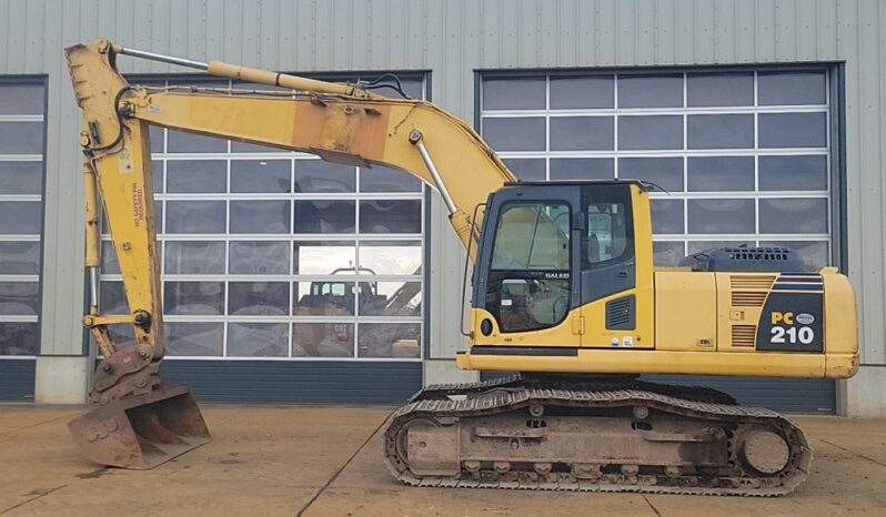 Komatsu PC210LC-8 20 Ton+ Excavators For Auction: Leeds – 23rd, 24th, 25th, 26th October @ 08:00am full