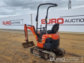 2017 Kubota U10-3 Mini Excavators For Auction: Leeds – 23rd, 24th, 25th, 26th October @ 08:00am full